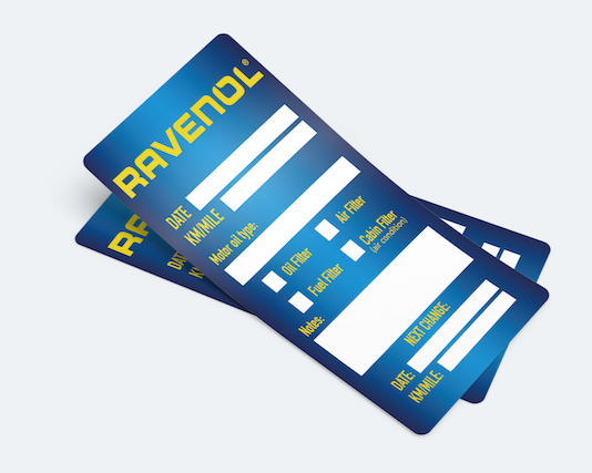 Ravenol Oil Change Service Reminder