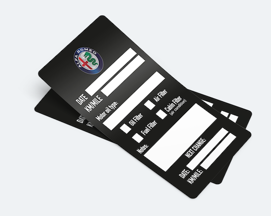 Alfa Romeo Oil Change Service Reminder