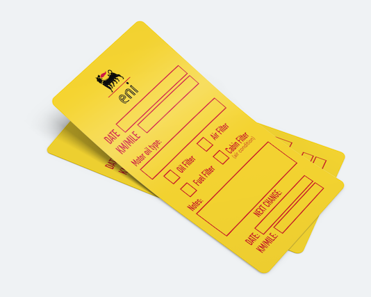 Eni Oil Change Service Reminder