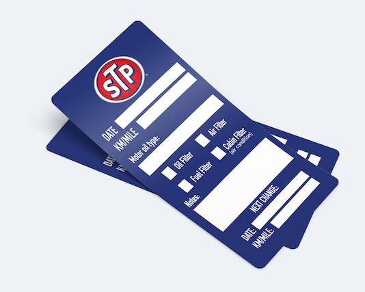 STP Oil Change Service Reminder