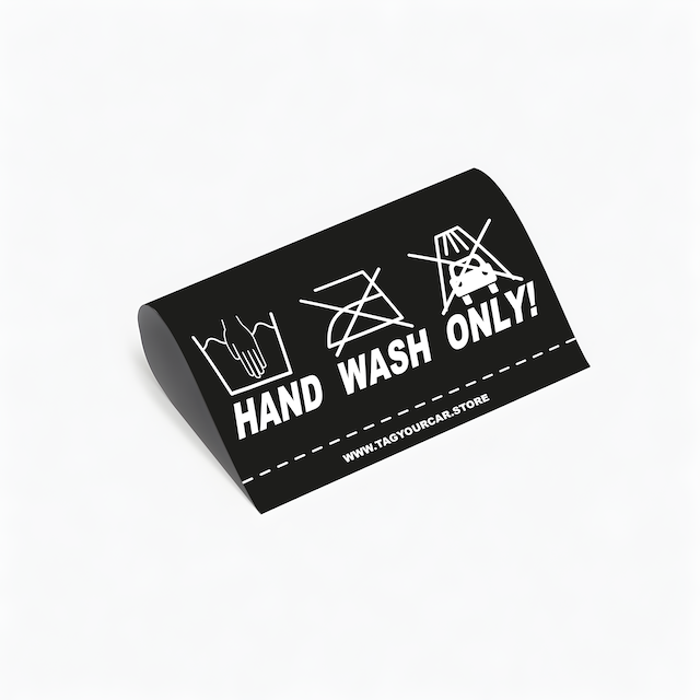 TAG Hand Wash Only