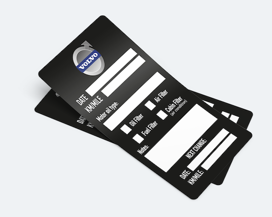 Volvo Oil Change Service Reminder