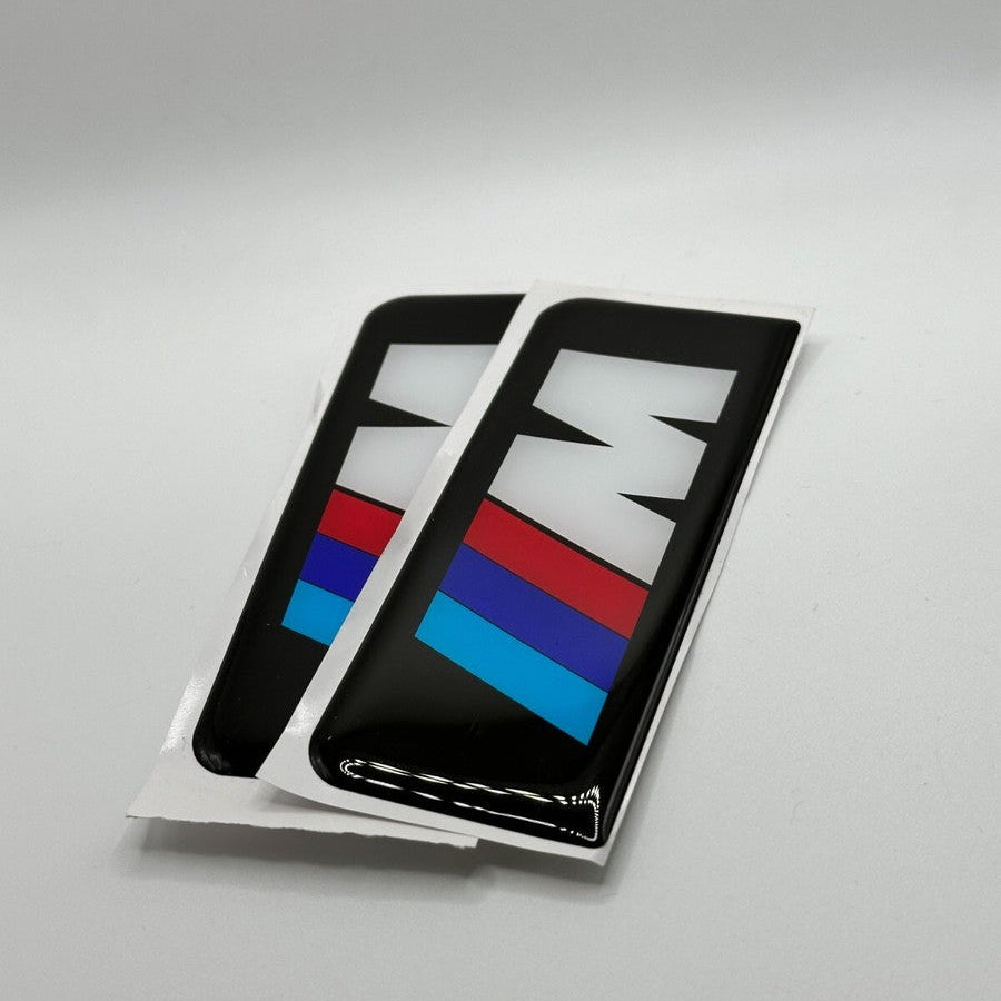 BMW M Number Plate Badge
