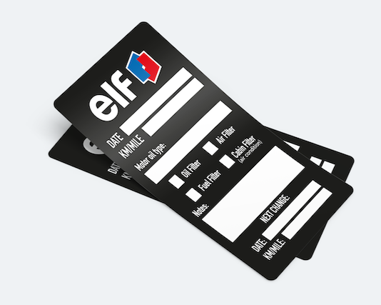 Elf Oil Change Service Reminder