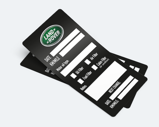 Land Rover Oil Change Service Reminder