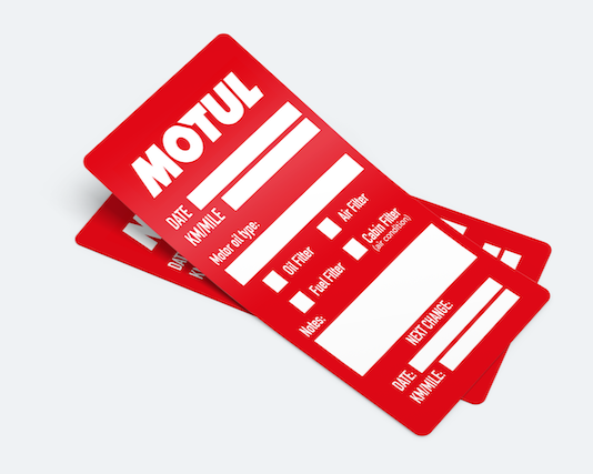Motul Oil Change Service Reminder